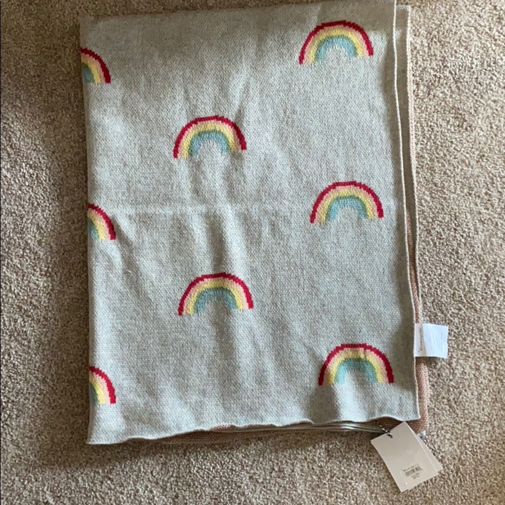 Rainbow baby blanket
